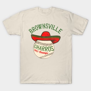 Defunct Brownsville Charros Baseball Team T-Shirt